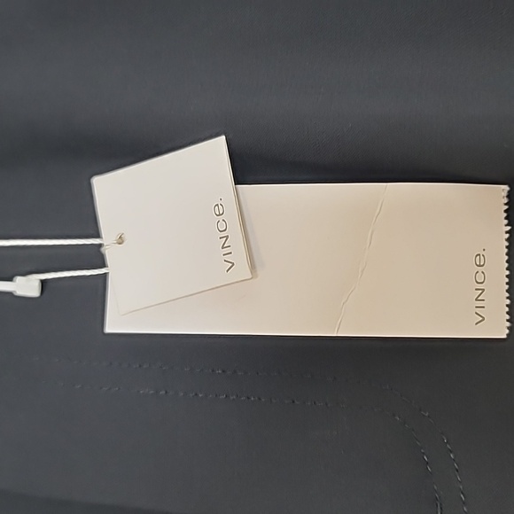 NWT Vince tapered trouser black pants wool blend size 0 style number VR56021280 - Picture 11 of 15